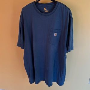 Carthartt blue tee shirt XXL